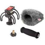 Rycote 046025 Zoom H5 Audio Kit including windshield, suspension, shoe adapter and grip handle Rycote 046025 Zoom H5 Audio Kit including windshield, suspension, shoe adapter and grip handle